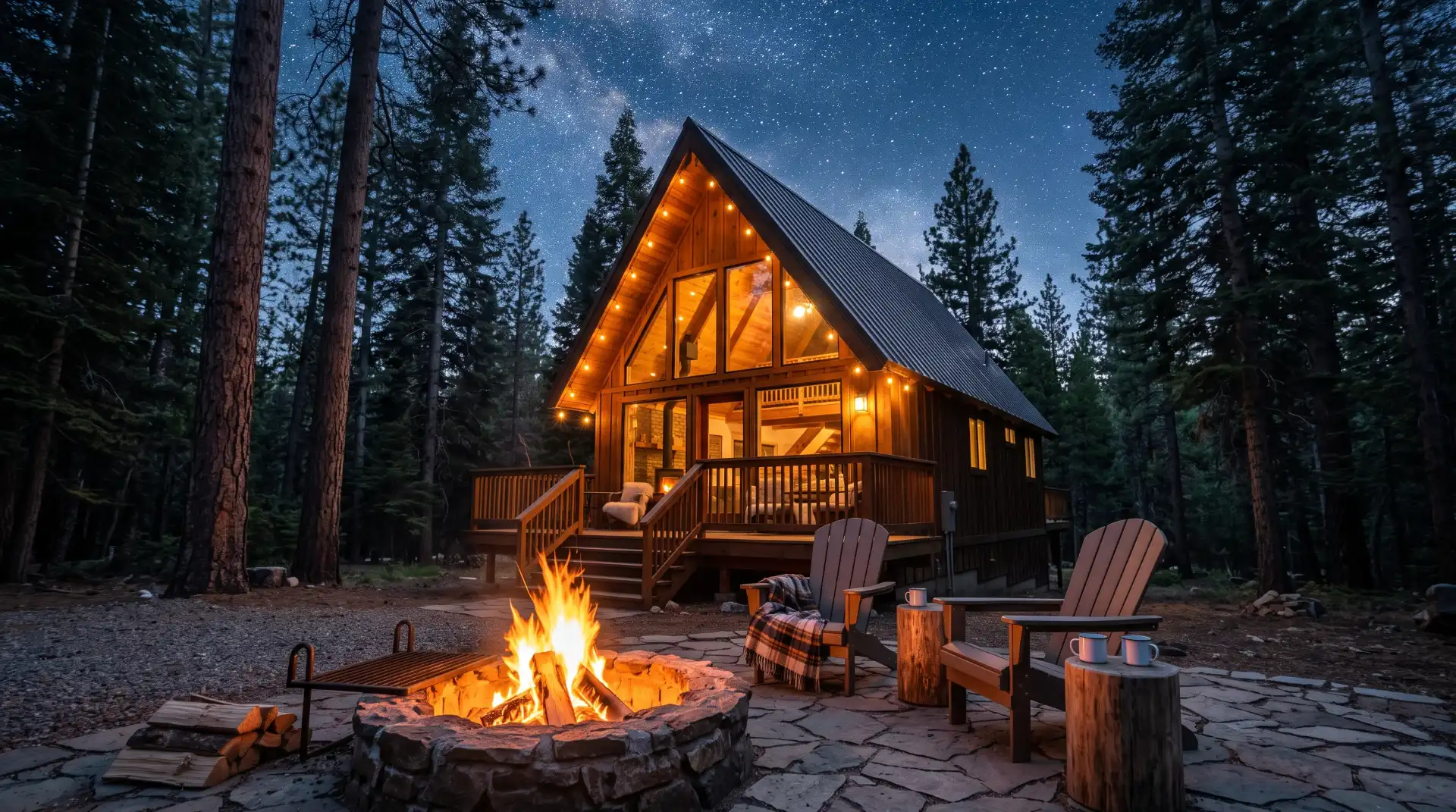 Cabin_in_pine_forest_campfire
